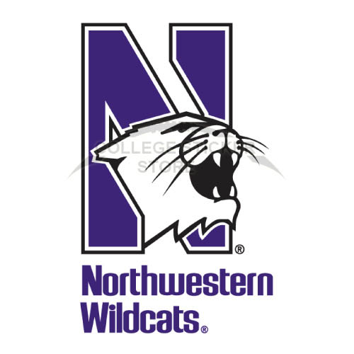 Personal Northwestern Wildcats Iron-on Transfers (Wall Stickers)NO.5700